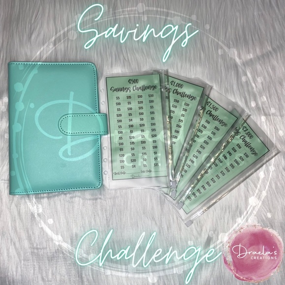 Cash Binder w/ Savings Challenge Sheets - Picture 8 of 11